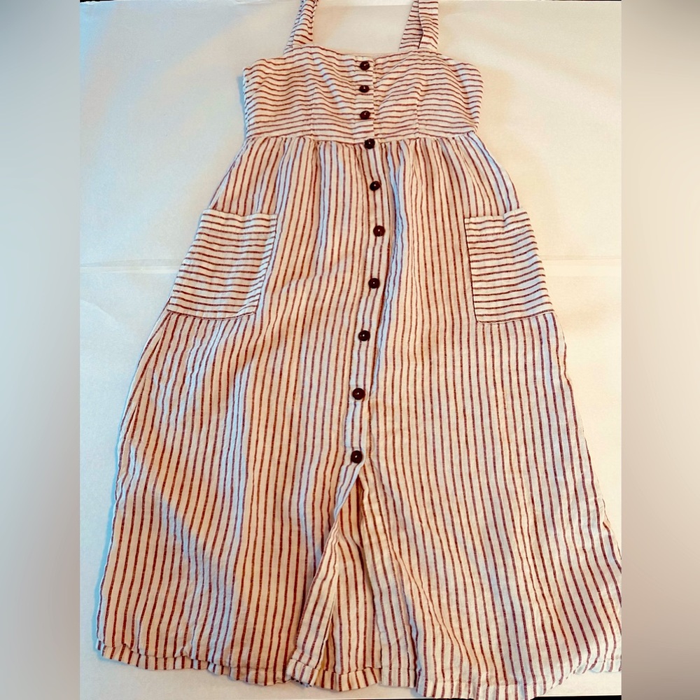 Artisan NY Maxi Linen Dress Size 10